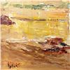 Image 2 : Elliot Fallas "Coastal Sunset" Original Oil on Canvas