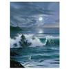 Image 1 : Jim Warren "Moonlit Romance" Limited Edition Giclee On Canvas