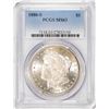 Image 1 : 1880-S $1 Morgan Silver Dollar Coin PCGS MS63