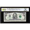 Image 1 : 1990 $50 Federal Reserve Note New York Fr.2124-B Misalignment Error PCGS Choice AU 58