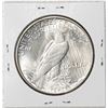 Image 2 : 1934-D $1 Peace Silver Dollar Coin