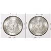 Image 2 : Lot of (2) 1887 $1 Morgan Silver Dollar Coins