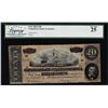 1864 $20 Confederate States of America Note T-67 Legacy Very Fine 25