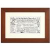 Image 1 : Bizarro "Professional Cartoonist" Framed Original Pen & Ink Drawing by Dan Piraro