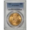 1895 $20 Liberty Head Double Eagle Gold Coin PCGS MS61