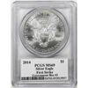 Image 2 : 2014 $1 American Silver Eagle Coin PCGS MS69 First Strike Mercanti Signature