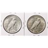 Image 2 : Lot of 1934-S & 1935-S $1 Peace Silver Dollar Coins