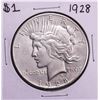 1928 $1 Peace Silver Dollar Coin
