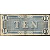 Image 2 : 1864 $10 Confederate States of America Note