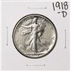 1918-D Walking Liberty Half Dollar Coin