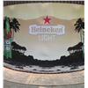 Image 1 : Heineken Light w/ Bottles & Ocean Scene Sign 96"x76"