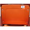 Image 1 : Aloha Stadium Seat Back, Orange, Seat 5