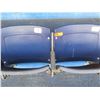 Image 2 : Pair Aloha Stadium Seats w/ Backs & 3 Armrests, Blue, Seats 4 & 5, 45"x13"x28"H