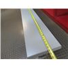 Image 2 : Aloha Stadium White Locker Room Bench Approx. 90"x9.5"x17"H