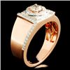 Image 3 : 14K Gold 1.04ctw Diamond Ring