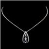 Image 2 : 14K Gold 0.31ctw Fancy Diamond Pendant