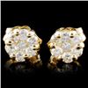 Image 1 : 14K Gold 0.30ctw Diamond Earrings