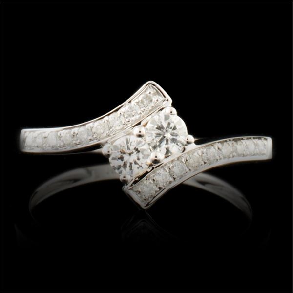 14K Gold 0.31ctw Diamond Ring