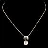 Image 1 : 14K Gold 0.33ctw Diamond Pendant