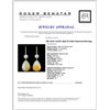Image 3 : 18K Gold 18.53ct Opal & 0.95ct Diamond Earrings