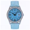 Image 2 : Rolex DateJust Diamond Blue Dial 36MM Wristwatch