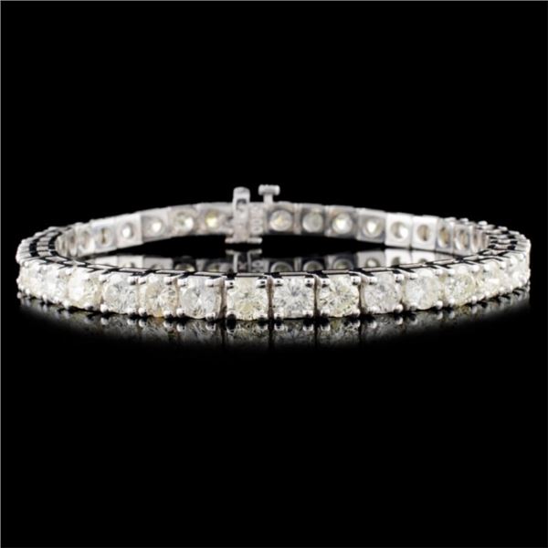 14K Gold 10.00ctw Diamond Bracelet