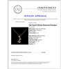 Image 4 : 14K Gold 0.22ctw Diamond Pendant