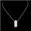 Image 2 : 14K Gold 0.18ctw Diamond Pendant