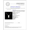 Image 4 : 14K Gold 0.18ctw Diamond Pendant