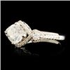 Image 2 : 18K Gold 1.40ctw Diamond Ring