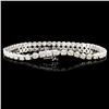 Image 2 : 14K Gold 3.00ctw Diamond Bracelet