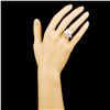 Image 4 : 14K Gold 13.00MM Pearl & 1.45ctw Diamond Ring