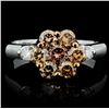 Image 1 : 14K Gold 1.06ctw Diamond Ring