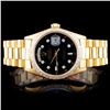 Image 1 : Rolex 18K YG Date-Date 1.00ct Diamond Watch