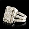 Image 2 : 10K Gold 1.25ctw Diamond Ring