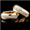 Image 1 : 14K Gold 1.31ctw Diamond Earrings