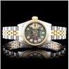 Image 1 : Rolex DateJust 18K & SS Ladies Wristwatch