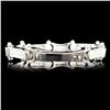 Image 2 : 14K Gold 2.92ctw Diamond Bracelet