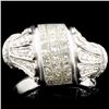 Image 1 : 18K Gold 1.44ctw Diamond Ring