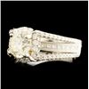 Image 2 : 18K Gold 2.17ctw Diamond Ring
