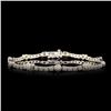 Image 1 : 14K Gold 0.92ctw Diamond Bracelet