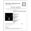 Image 3 : 14K Gold 0.56ctw Fancy Diamond Pendant