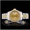 Image 1 : Rolex TT DateJust Diamond Ladies Watch