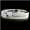 Image 2 : 14K Gold 1.30ctw Diamond Ring