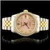 Image 2 : Rolex DateJust 1.00ct Diamond 31MM Mid-Size Watch