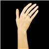 Image 4 : 14K Gold 0.84ctw Diamond Ring