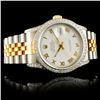 Image 8 : Rolex DateJust 1.50ctw Diamond 36MM Wristwatch