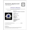 Image 4 : 18K White Gold 2.01ct Sapphire & 1.77ct Diamond Ri