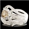 Image 2 : 14K Gold 1.53ctw Diamond Ring