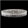 Image 2 : 14K Gold 4.24ctw Diamond Bracelet